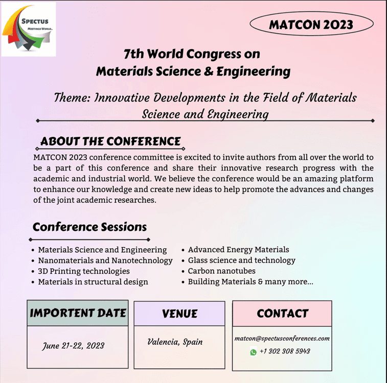 Material science and engineering