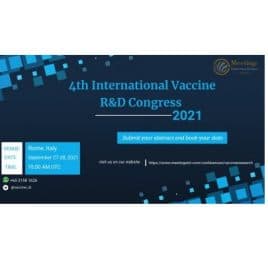 4th International Vaccine R&D Congress