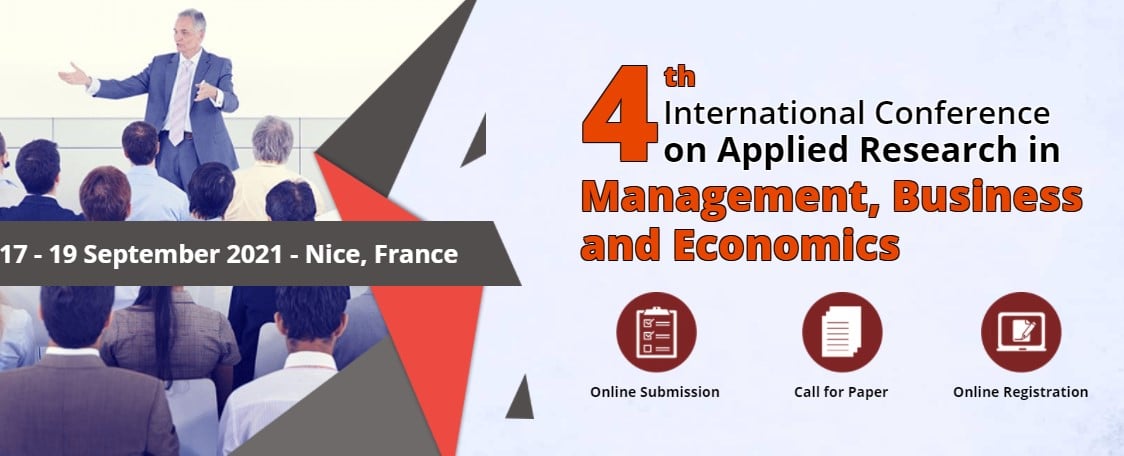 4th International Conference on Applied Research in Management, Business and Economics (ICARBME)