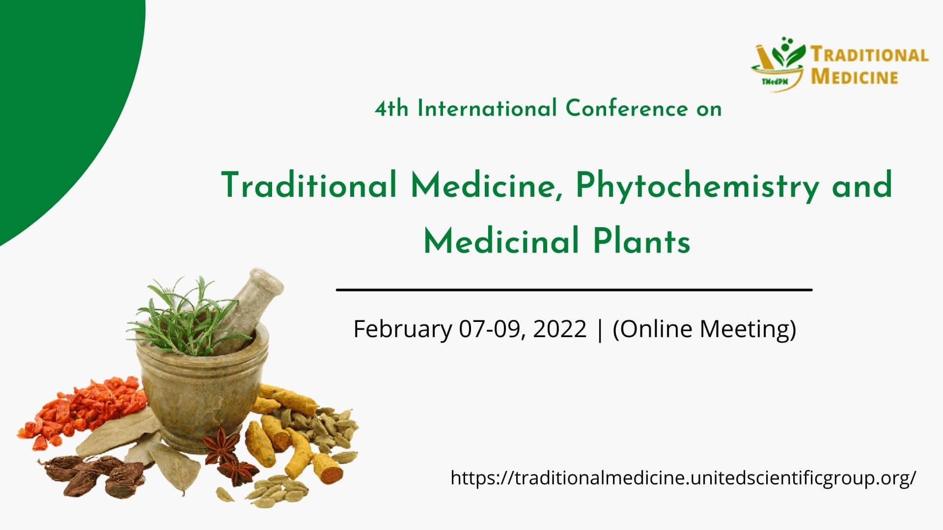 4th International Conference on Traditional Medicine, Phytochemistry and Medicinal Plants