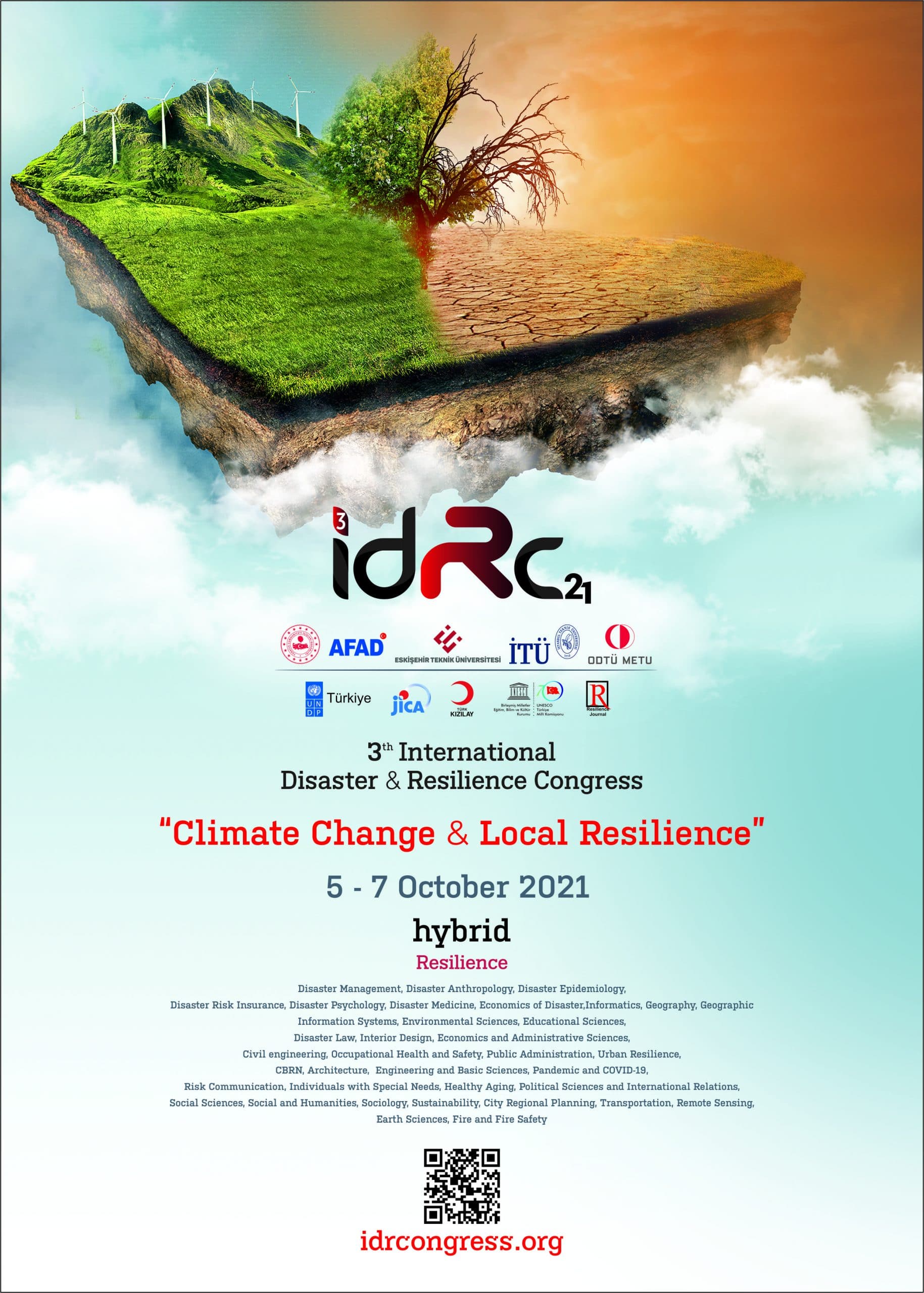 3th International Disaster and Resilience Congress “Climate Change & Local Resilience”