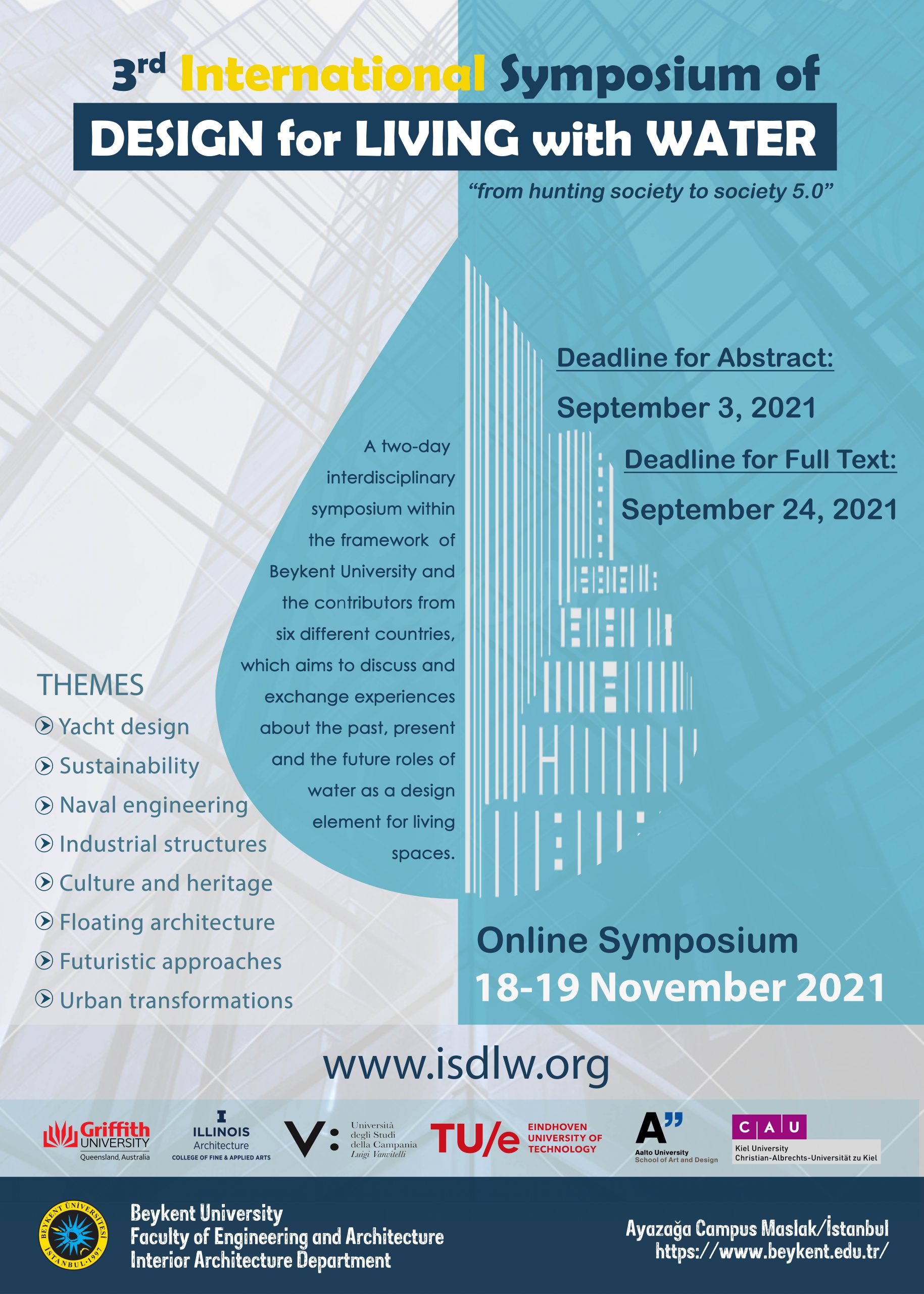 3rd International Symposium of Design for Living with Water – ISDLW-III