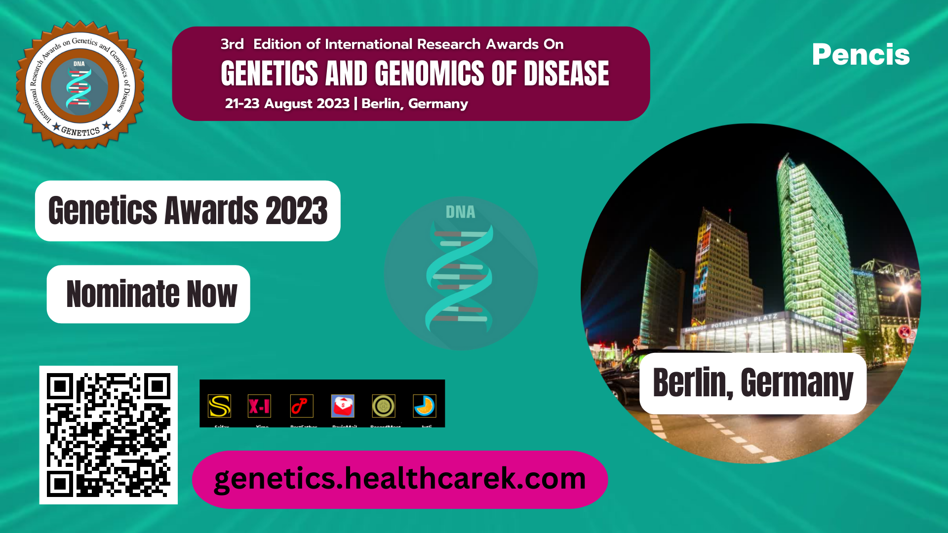 International Research Awards on Genetics and Genomics of Disease