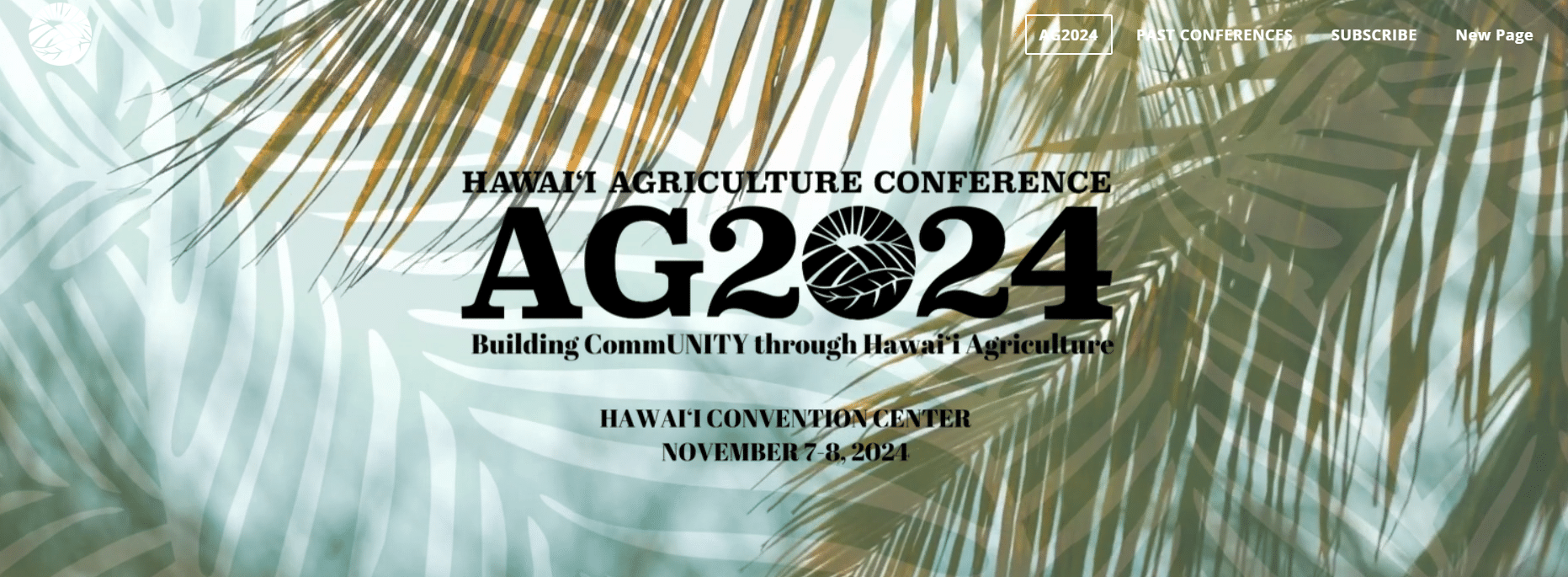 Hawaii Agriculture Conference (AG2024)