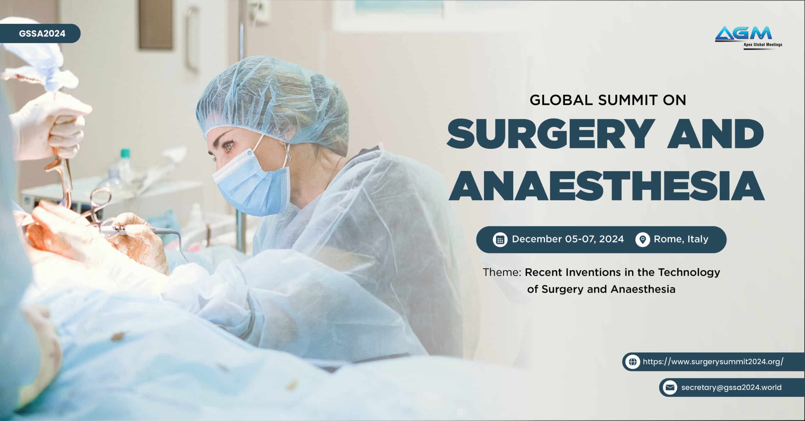 Global Summit on Surgery and Anaesthesia(GSSA2024)