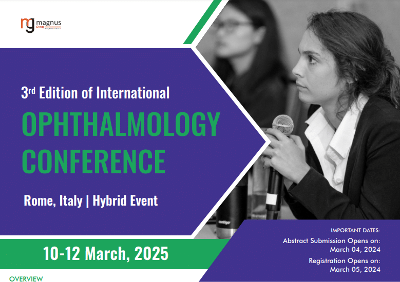 3rd Edition of the International Ophthalmology Conference