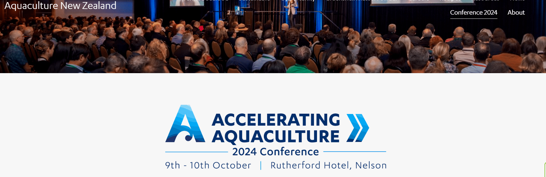 Aquaculture New Zealand 2024 Conference